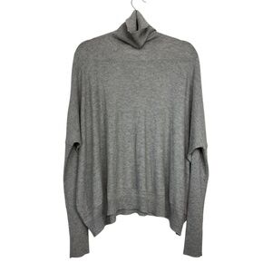Les Copains Silk Cashmere Turtleneck Sweater
